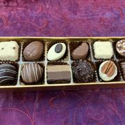 Hand Made Milk, White and Dark Chocolate Selection 