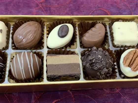Chococolate Hand Made Milk, White and Dark Chocolate Selection
